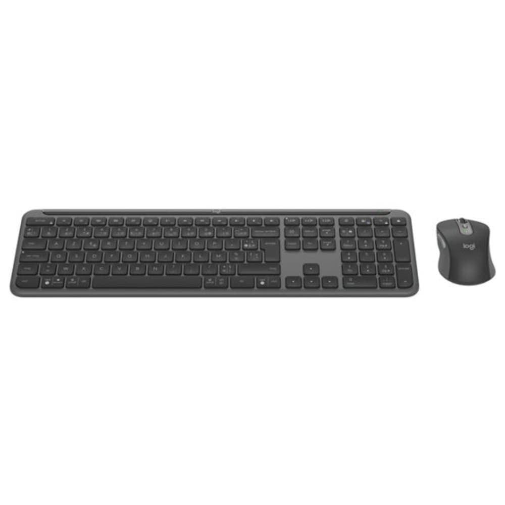Logitech MK950 Signature Slim for Business Wireless + Bluetooth Keyboard & Mouse Combo Graphite UK QWERTY Layout - 920-012511 - Image 2