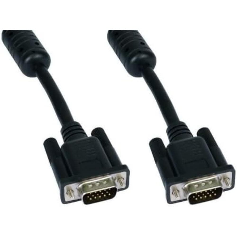 Cables Direct CDEX-701K Câble SVGA 1 m Noir, Argent