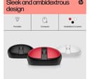 HP 240 Wireless Mouse Red thumbnail 3