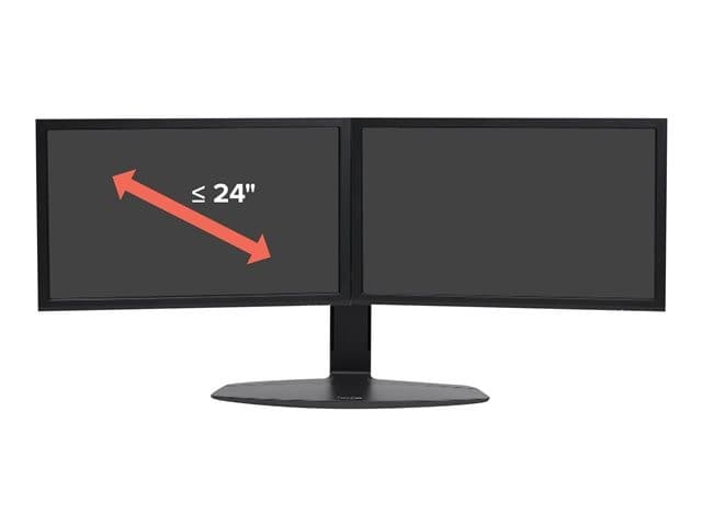 Ergotron Neo-Flex Dual Monitor Stand Black