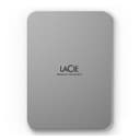 LaCie Mobile Drive 4TB External Hard Drive USB-C Silver thumbnail 1