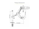 StarTech ARMPIVOTE2 Monitor Arm Mount thumbnail 8