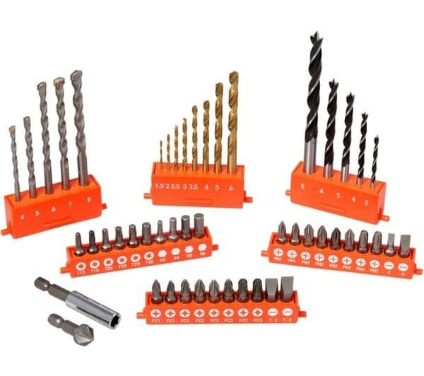 BLACK + DECKER A7232-XJ 50-Piece Drill Bit Set - Black - Image 4