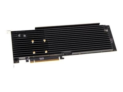 Sonnet M.2 8x4 Silent PCIe 4.0 x16 Card for Eight M.2 NVMe SSDs (FUS-SSD-8X4-E4S) - RAID 0/1/10 - Image 1