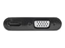 StarTech.com DP2VGAHD20 DisplayPort to HDMI 4K 60Hz or VGA 1080p Adapter 23.2cm Black thumbnail 3