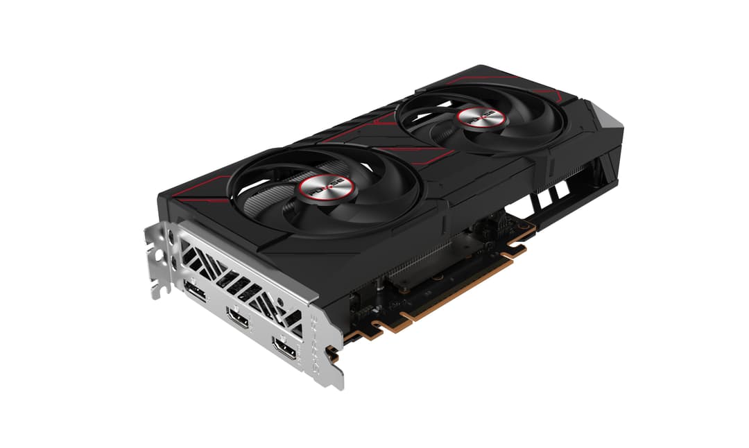 Sapphire PULSE Radeon RX 9060 XT GAMING OC 8G Graphics Card - 8GB GDDR6, 128bit, PCI-E 5.0, 3320 MHz Core Clock, 2 x DisplayPort, 1 x HDMI, GV-R9060XTGAMING OC-8GD - Image 2