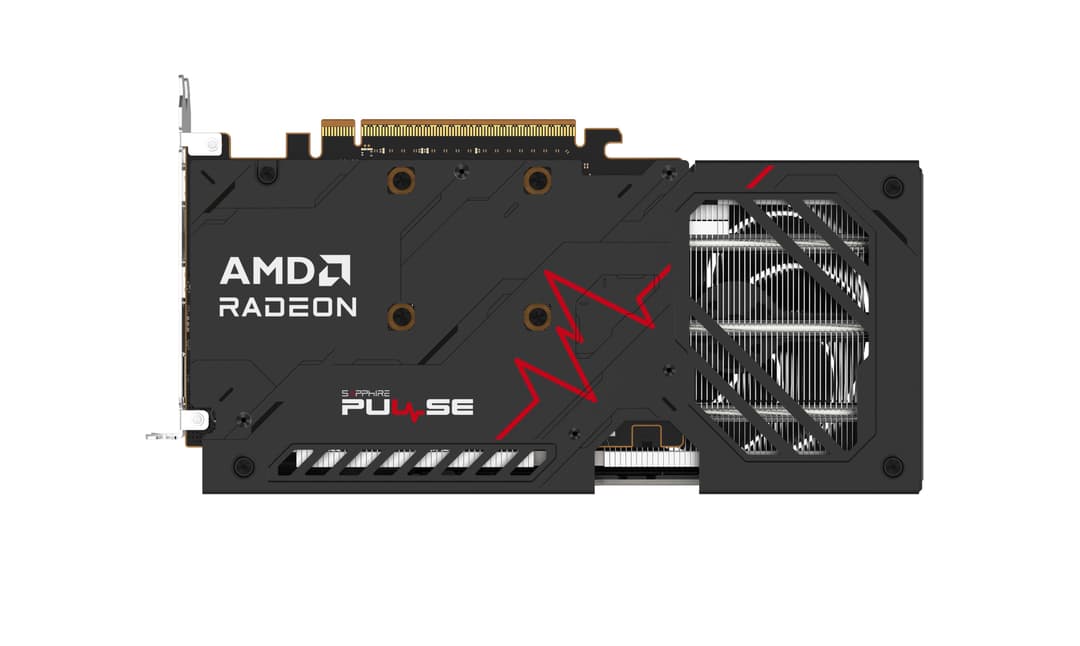 Sapphire PULSE Radeon RX 9060 XT GAMING OC 8G Graphics Card - 8GB GDDR6, 128bit, PCI-E 5.0, 3320 MHz Core Clock, 2 x DisplayPort, 1 x HDMI, GV-R9060XTGAMING OC-8GD - Image 5