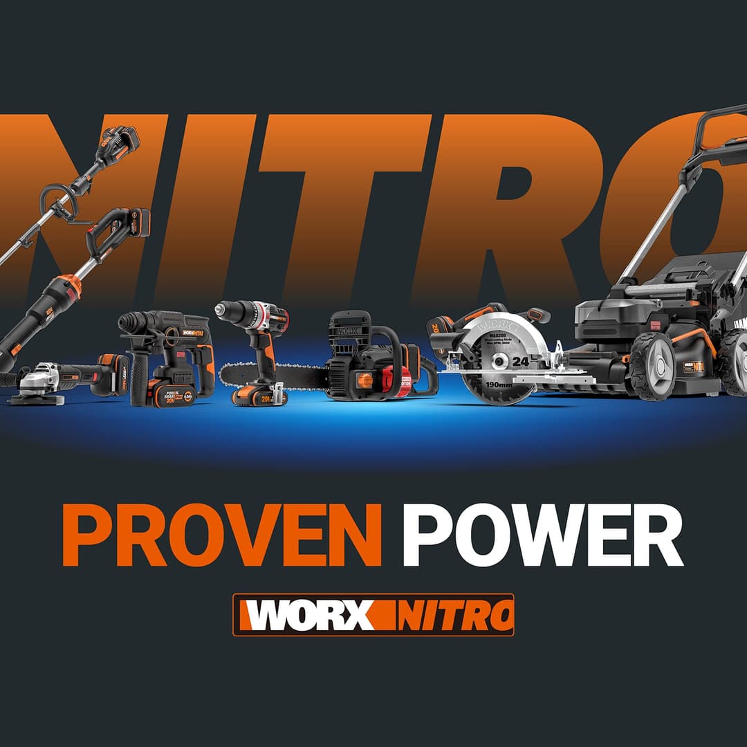 WORX WX352 PowerShare Brushless Cordless Impact Drill - Black - Image 2