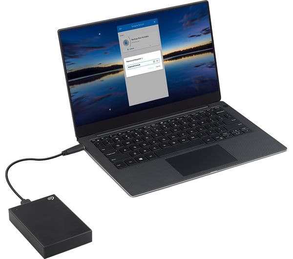 SEAGATE One Touch Portable Hard Drive - 4 TB, USB 3.0 (Micro-B), Black - Image 5