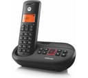 MOTOROLA E211 Cordless Phone - Single Handsets, Black thumbnail 3