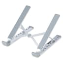 StarTech.com Foldable Laptop Riser Stand, Portable Height Adjustable Ergonomic Laptop Stand, Ventilated Aluminium Frame Supports 22lb (10Kg), Tilt/Raised/Angled Laptop/Tablet Stand, Collapsible Design thumbnail 1
