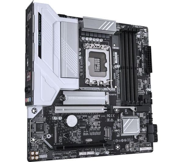 GIGABYTE B860M GAMING X WIFI6E Motherboard - Intel LGA1851 Socket, Intel B860 Chipset, Micro ATX, DDR5 up to 256GB, PCIe 5.0, 2 x M.2, 2.5GbE LAN, Wi-Fi 6E - Image 4
