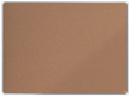 Nobo Premium Plus Cork Notice Board 1200x900mm - Image 1