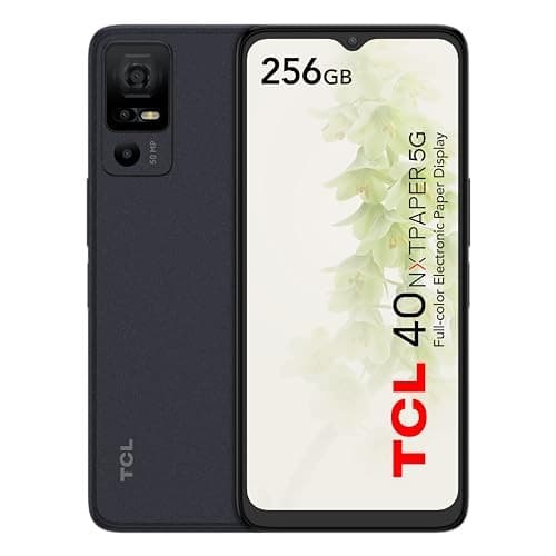 TCL 40 NXTPAPER 5G 256GB 6GB RAM Starlight Black - Image 1