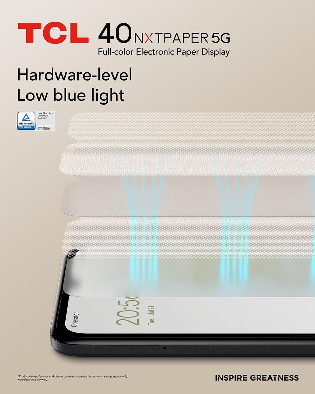TCL 40 NXTPAPER 5G 256GB 6GB RAM Starlight Black - Image 5