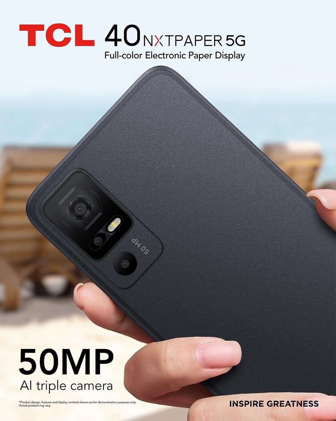 TCL 40 NXTPAPER 5G 256GB 6GB RAM Starlight Black - Image 7