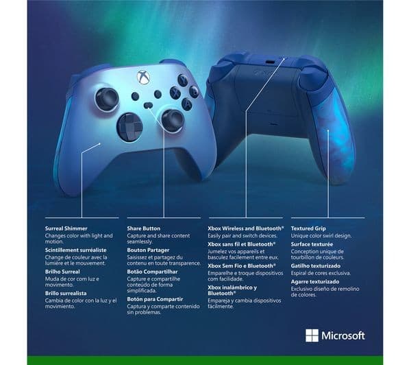 XBOX Wireless Controller - Aqua Shift Special Edition - Image 2
