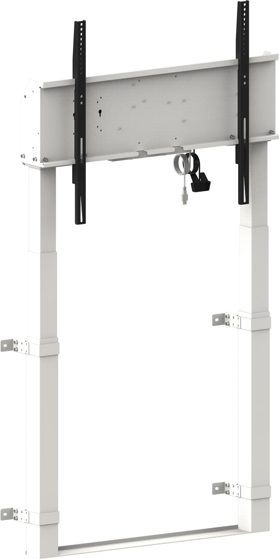 iiyama MD-WLIFT2031-W1 monitor mount / stand 2.67 m (105") Floor White - Image 4