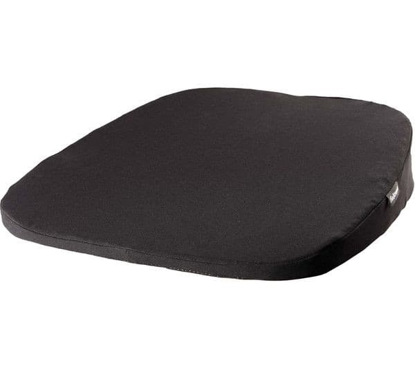 FELLOWES Breyta Wedge Seat Cushion with Cover - Black