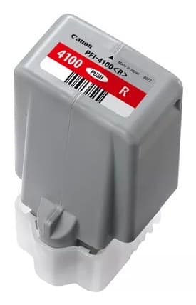 Canon PFI-4100 LUCIA PRO II Ink Cartridge 80ml - Red