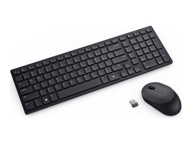 Dell Pro KM555 Silent Compact Wireless Keyboard and Mouse Set - Black - QWERTY UK - Image 4