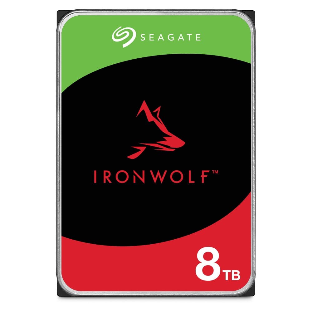 Seagate IronWolf ST8000VN002 NAS Internal Hard Drive 3.5" 8 TB Serial ATA III - Image 1