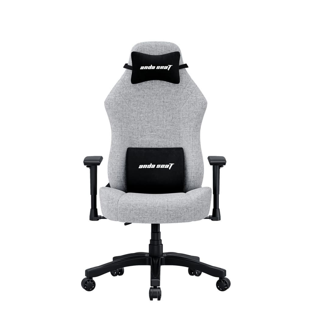 Anda seat Luna Large Ergo Office Gaming Chair - Grey Fab - Image 3