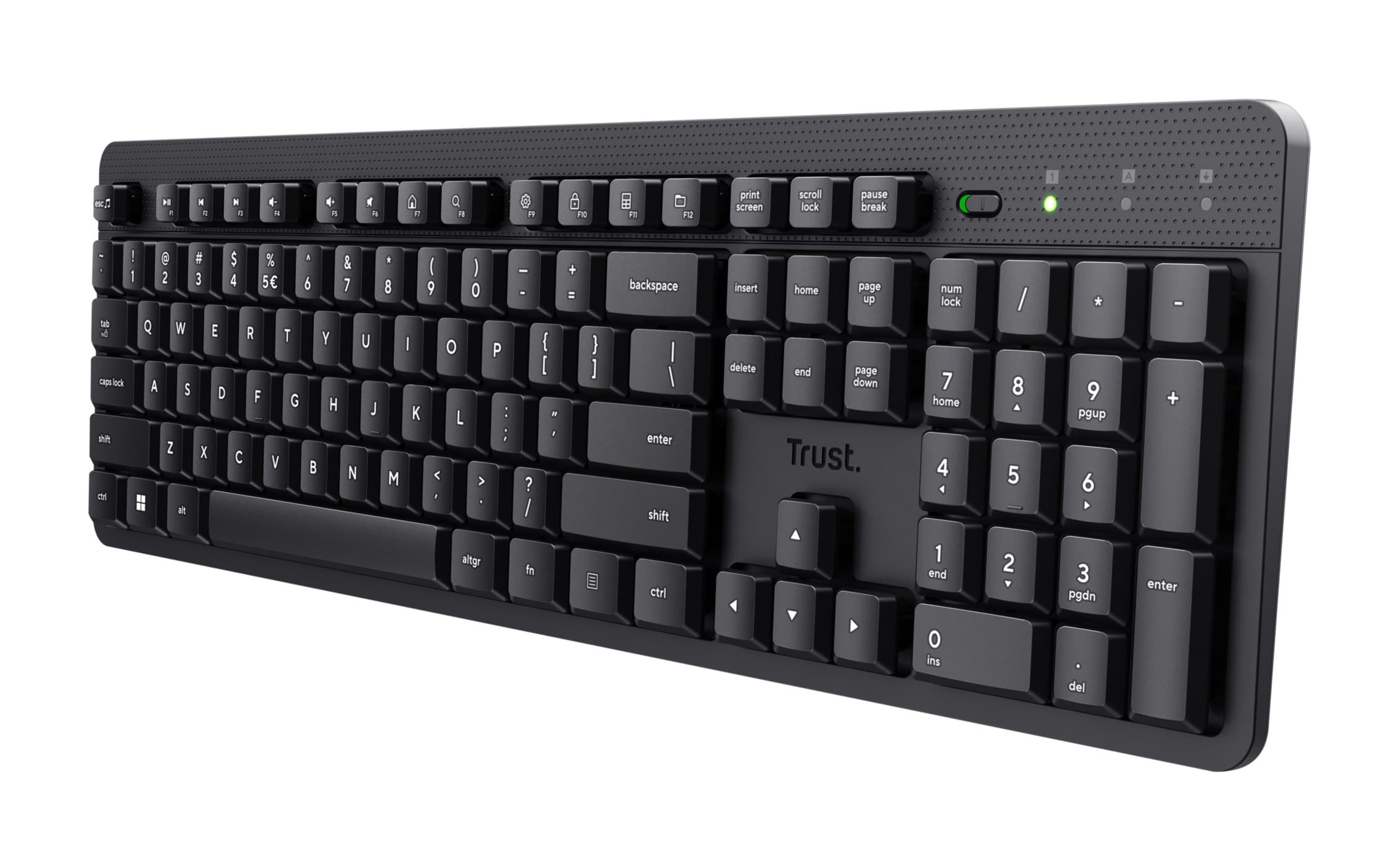 Trust Ody II Silent keyboard Office RF Wireless QWERTY UK English Black
