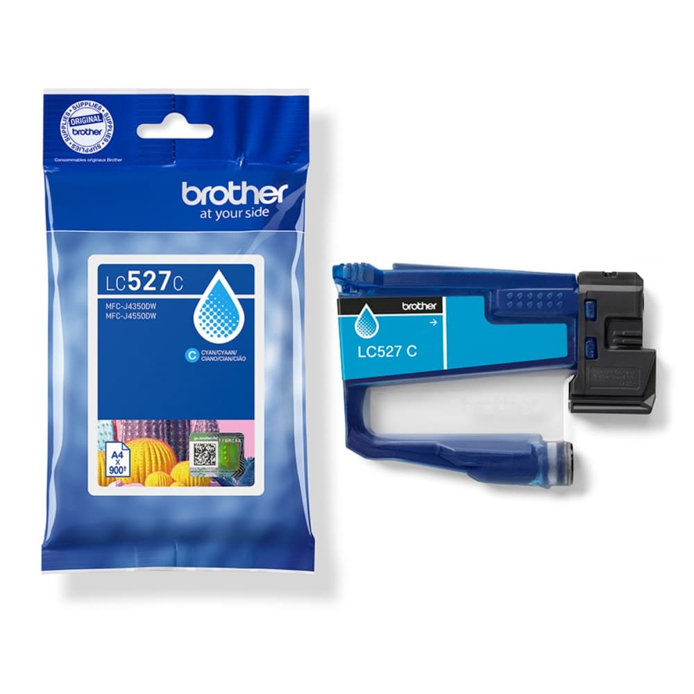 Brother LC527C Cyan Ink Cartridge - Image 1