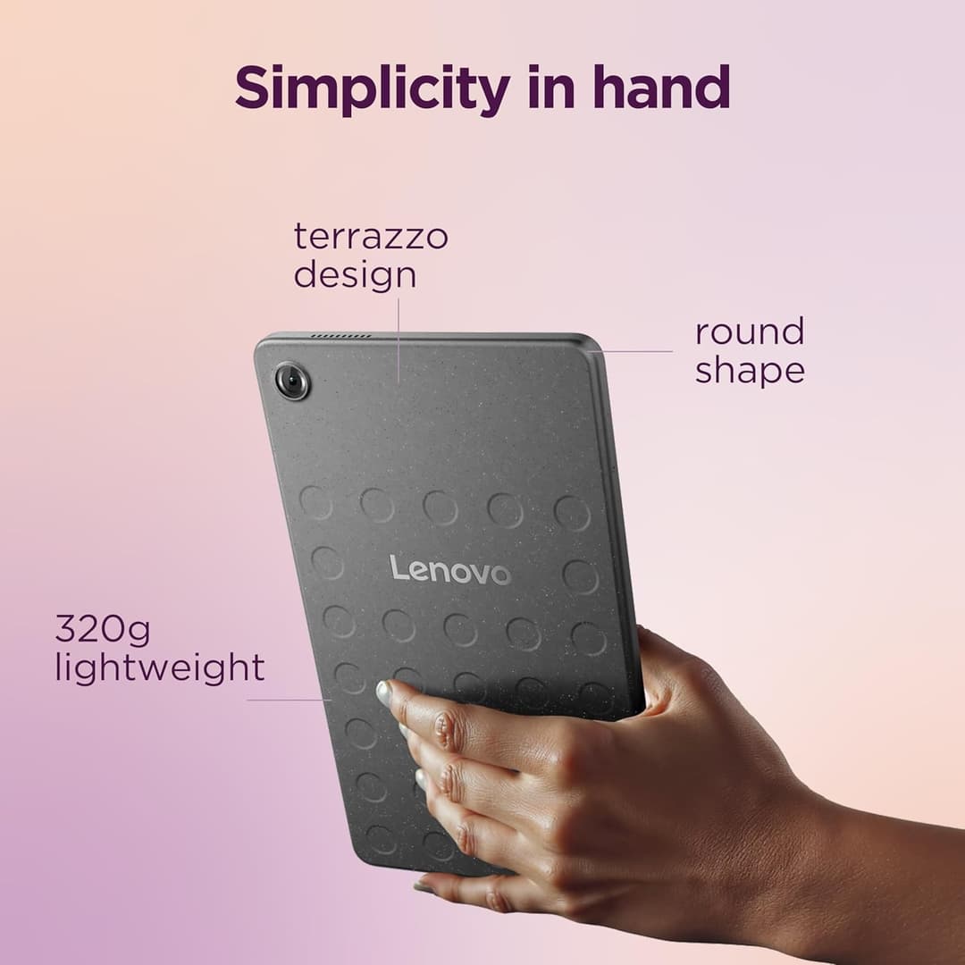 Lenovo Tab One 8.7" 64GB Tablet Luna Grey - Image 4