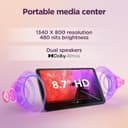 Lenovo Tab One 8.7" 64GB Tablet Luna Grey thumbnail 5