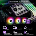 Thermalright Frozen Warframe PRO 360 Black ARGB LCD AIO CPU Liquid Cooler - Black thumbnail 3