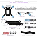 Thermalright Frozen Warframe PRO 360 Black ARGB LCD AIO CPU Liquid Cooler - Black thumbnail 6