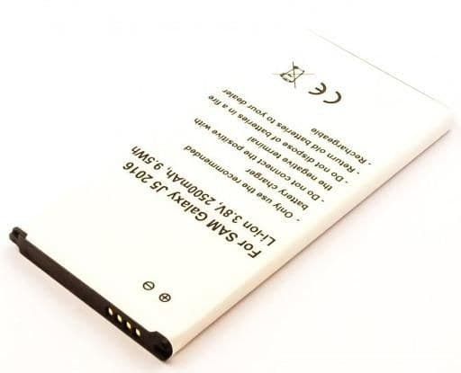 CoreParts MBXSA-BA0042 Replacement Battery for Samsung Galaxy J5 (2016) - Li-ion 2500mAh 9.63Wh