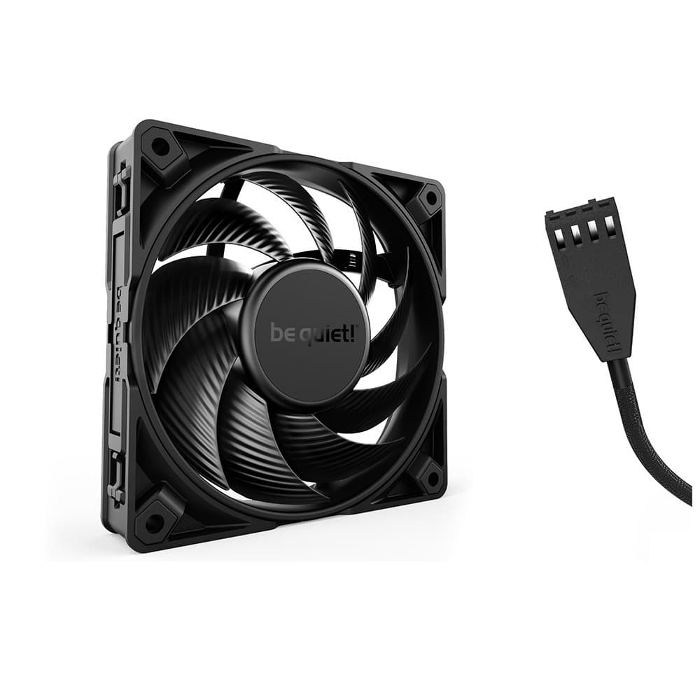 be quiet! Silent Wings Pro 4 120mm PWM 6-Pole Fan Motor Technology 4-pin PWM PC Fan - Image 3