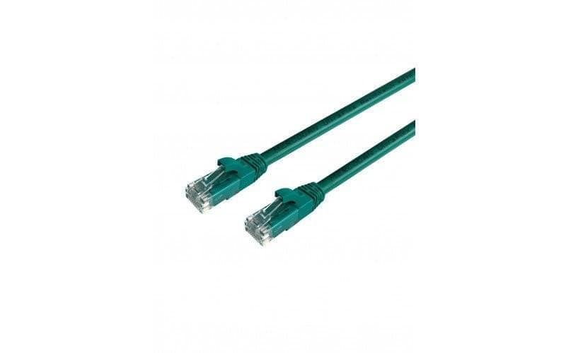 Mercodan UltraFlex Patch cable KAT6 UTP, 5.0m, Green