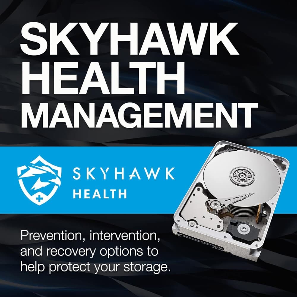 Seagate SkyHawk AI 10TB 3.5" 7200 RPM 256MB Cache Surveillance Hard Drive - Image 4