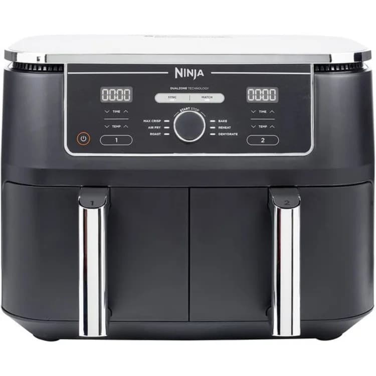 Ninja Foodi MAX Dual Zone AF400UK 9.5L 2-Drawer Air Fryer 2470W Black - Image 1