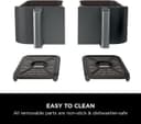 Ninja Foodi MAX Dual Zone AF400UK 9.5L 2-Drawer Air Fryer 2470W Black thumbnail 7