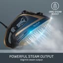 Tefal FV8064 Steam Iron - Black / Gold thumbnail 3
