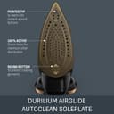 Tefal FV8064 Steam Iron - Black / Gold thumbnail 4
