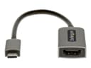StarTech USBC-HDMI-CDP2HD4K60 USB-C to HDMI Adapter 4K 60Hz HDR10 13cm Space Grey thumbnail 2