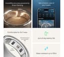 Oura Ring 4 Smart Ring - Brushed Silver, Size 11 thumbnail 5