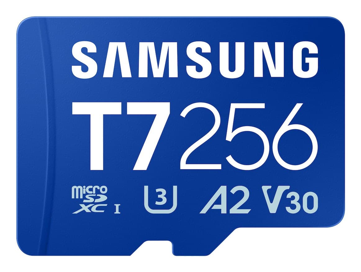 Samsung T7 microSD Card microSDXC UHS-I - 256 GB
