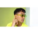 JLab Go Pop ANC True Wireless Earbuds - Transparent Neon Green thumbnail 6