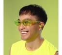 JLab Go Pop ANC True Wireless Earbuds - Transparent Neon Green thumbnail 8