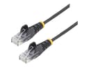 StarTech Slim LSZH CAT6 Snagless Patch Cable 1.5m - Black (N6PAT150CMBKS) thumbnail 1