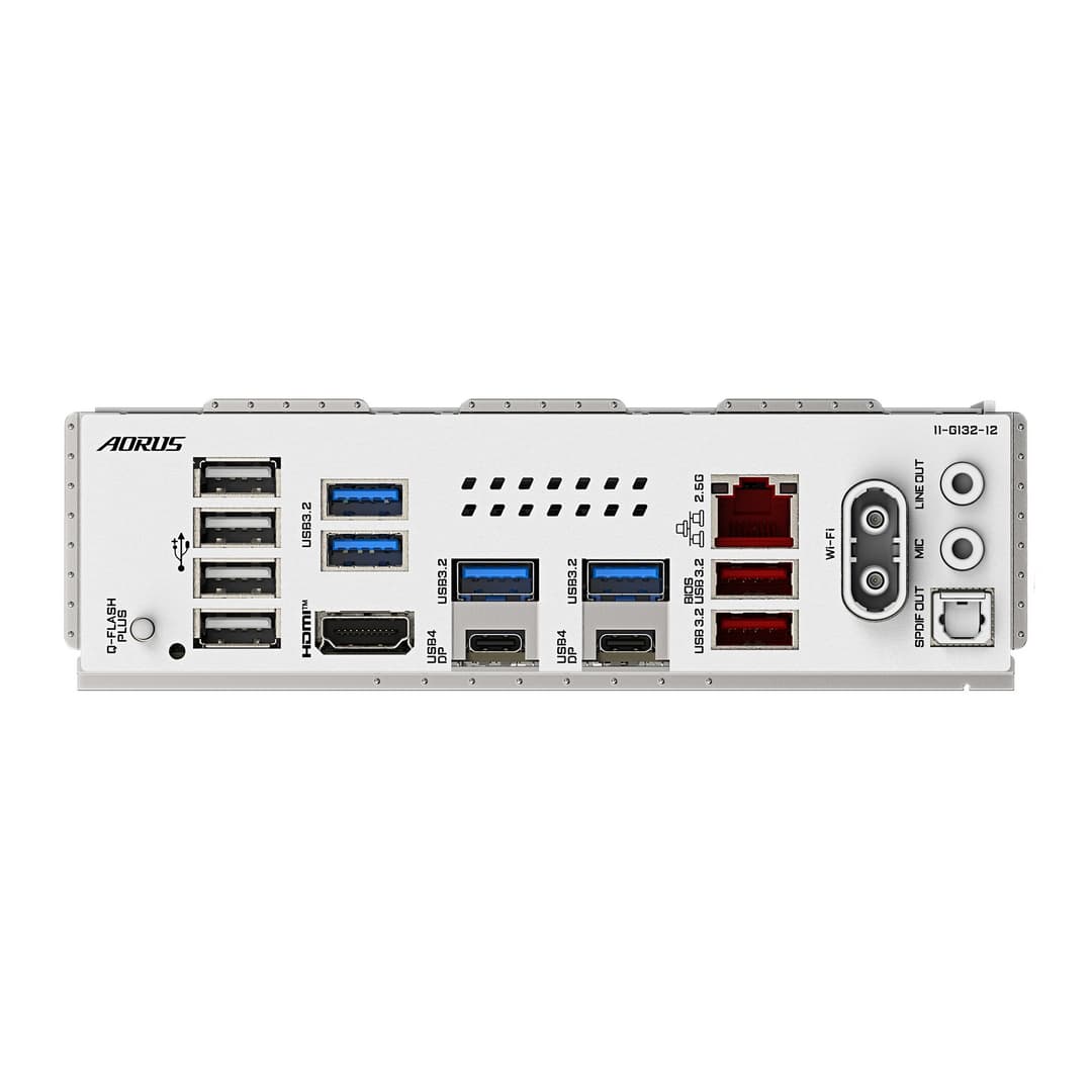 GIGABYTE X870E AORUS ELITE WIFI7 ICE AMD X870E DDR5 ATX AM5 Motherboard - White - Image 2