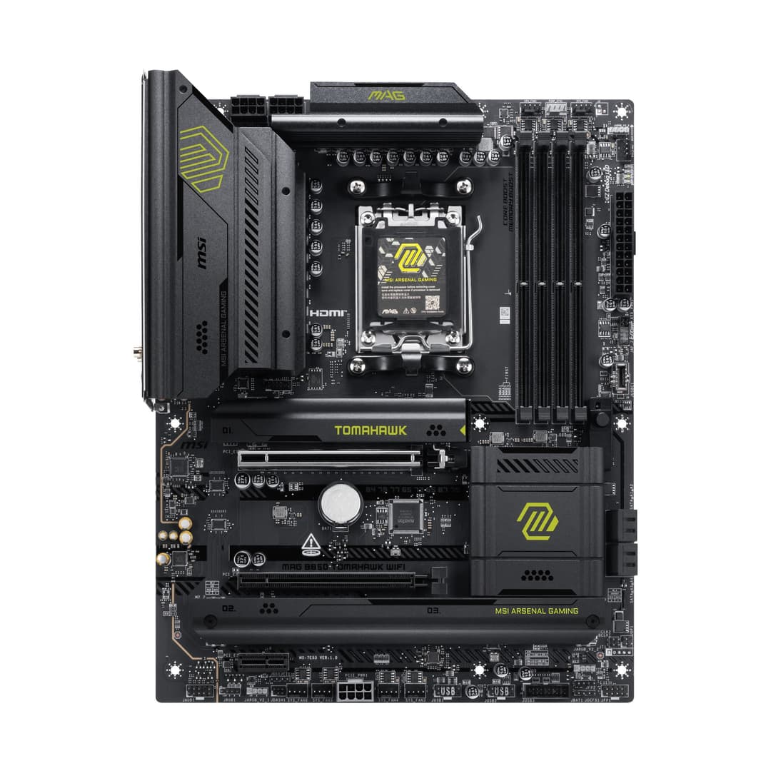 MSI MAG B850 TOMAHAWK WIFI AMD B850 Socket AM5 ATX Motherboard - Image 2