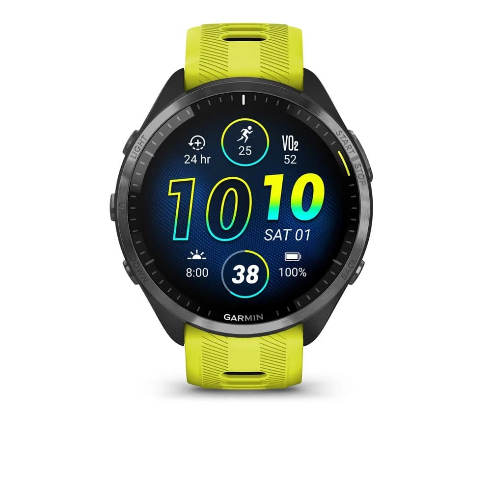 Garmin Forerunner 965 GPS 47mm Smartwatch - Amp Yellow - Image 2